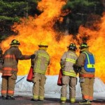 Fire-Extinguisher Training Drill