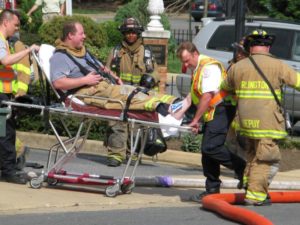 firefighter injury