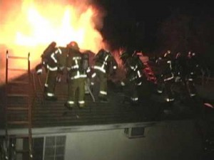 This is not a good situation.  How will you ensure that your firefighters are never drawn into such an unsafe tactical position?  Look no further than the 3-P's.