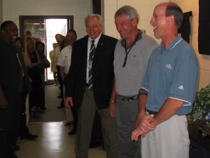 Three of my former Fire Chiefs at CFEMS together at Fire Administration. (L-R) Robert Eanes (our first); Wesley Dolezal (our second); and Steve Elswick (our third). All were instrumental in starting and continuing the department's officer development initiatives.